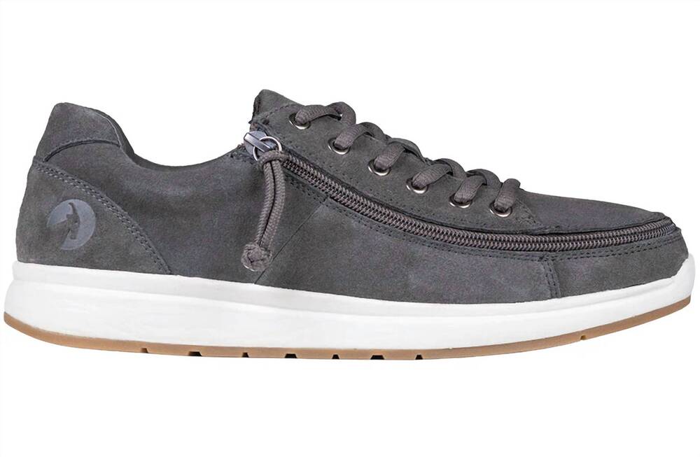 NEW BILLY FOOTWEAR men's comfort low shoes in grey